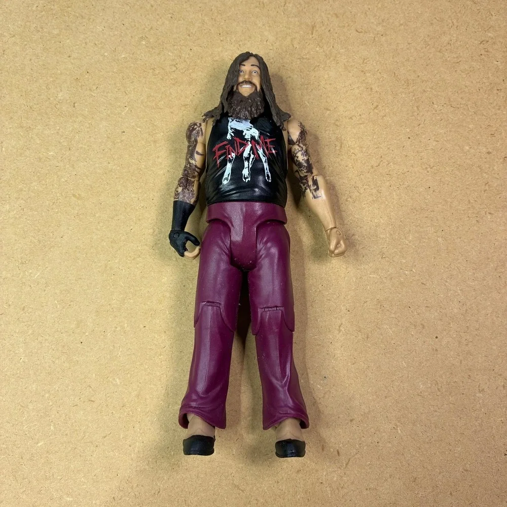 WWE Mattel Bray Wyatt Action Figure Find Me Shirt Maroon Pants Tattoos